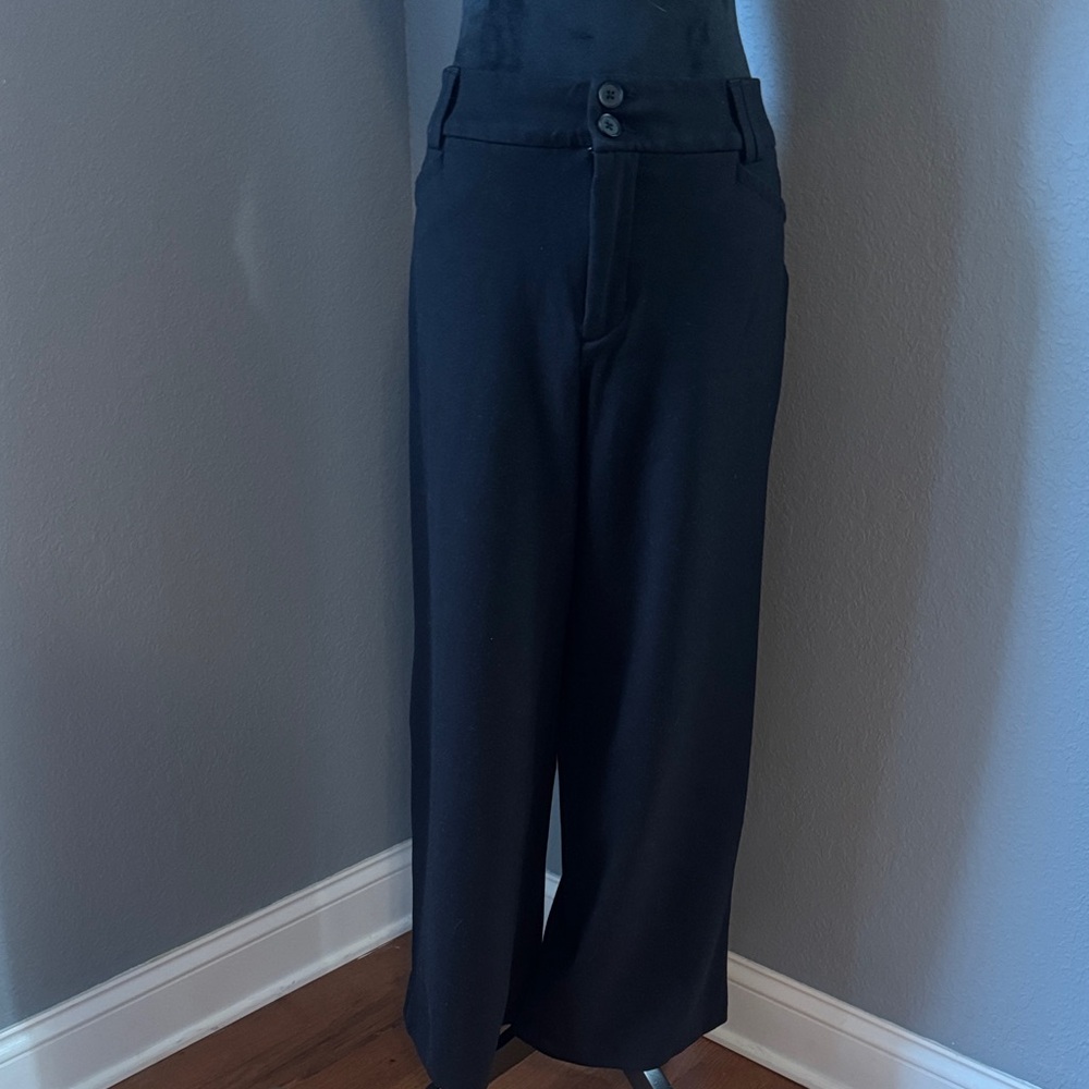 Studio Black High-Rise Trousers